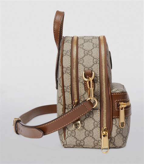 gucci backpack with interlocking g.